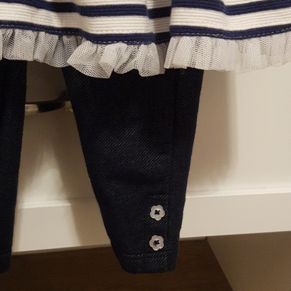 Tommy Hilfiger 18 months girl set with leggings - Picture 3 of 5